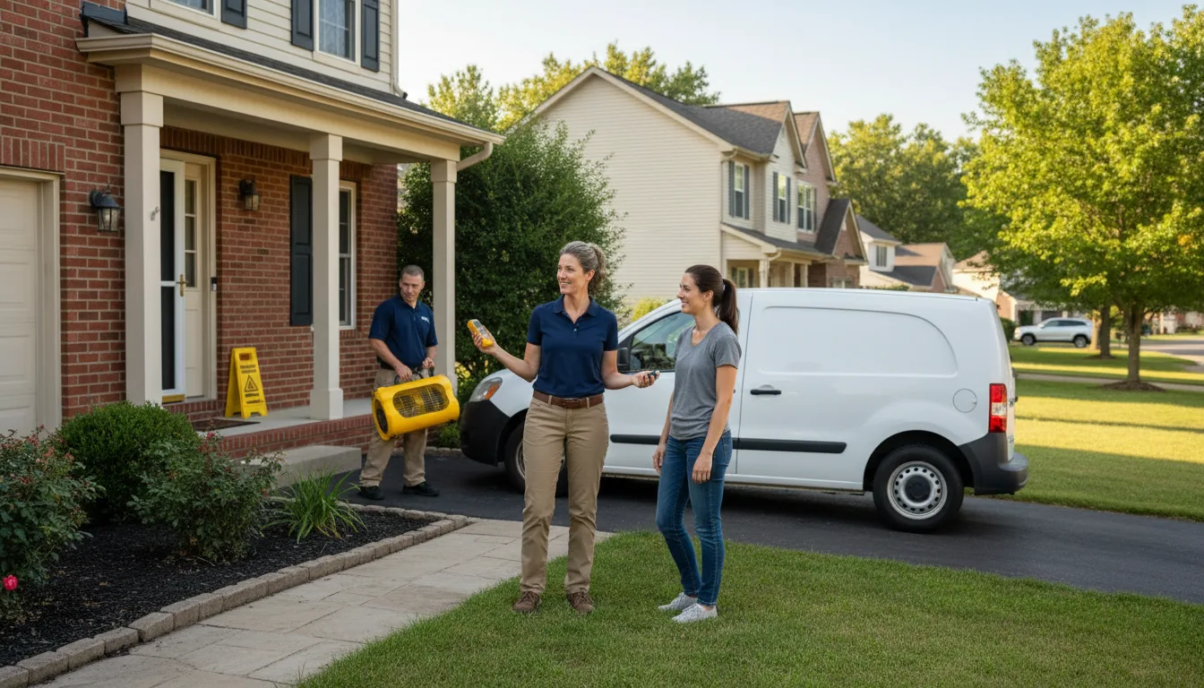 Water restoration image for Water Damage & Restoration Services in Silsbee, TX